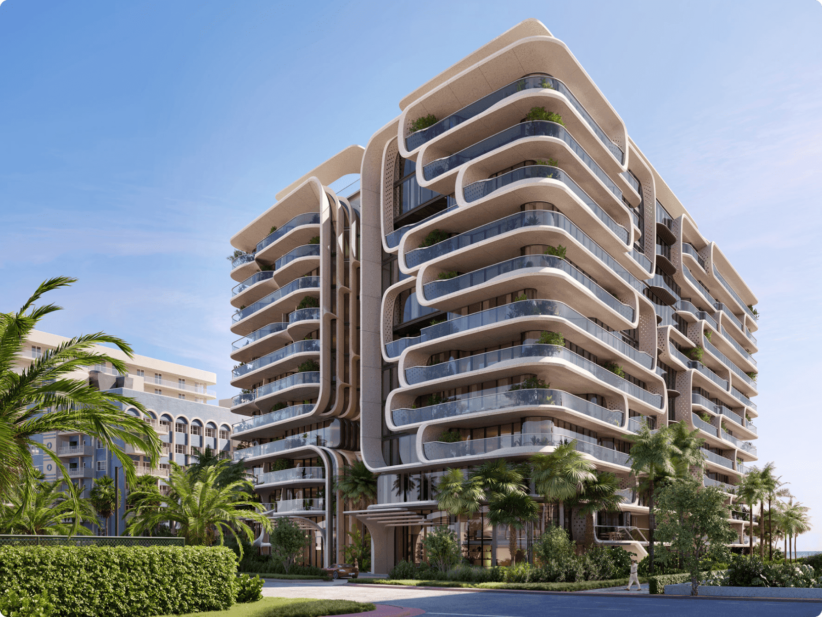 В составе команды архитектурного бюро Атриум

Residential luxury condominium, Surfside, Miami, Florida, USA (2023 – ongoing)